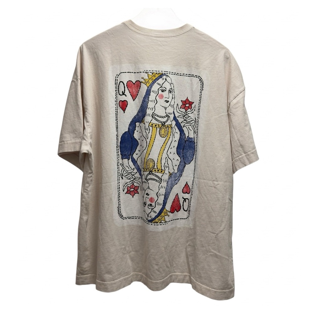 Ragabond Studio x Free Poeple Women's OS Relaxed Queen of Hearts Pocket T-Shirt